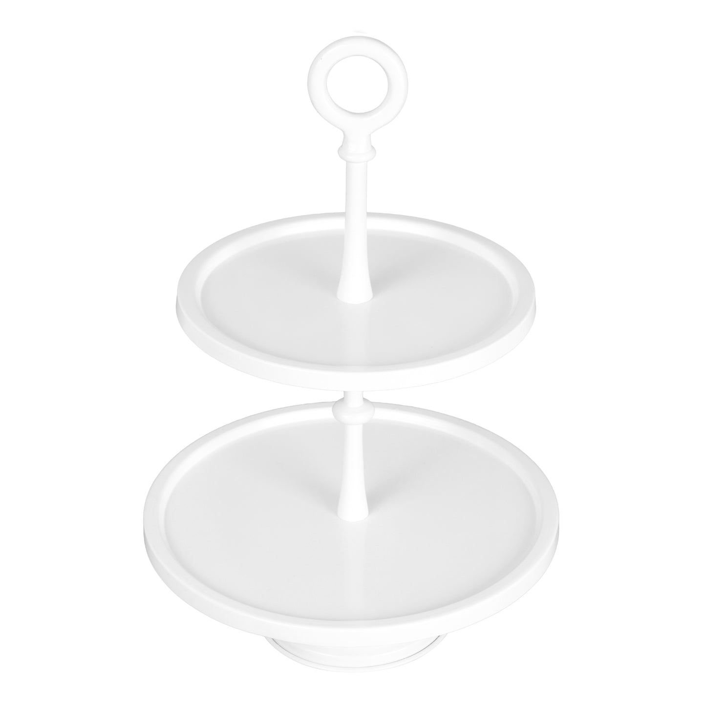 Anushka Metals 2-Tier Cupcake Server Stand (17.5 Inch Height)