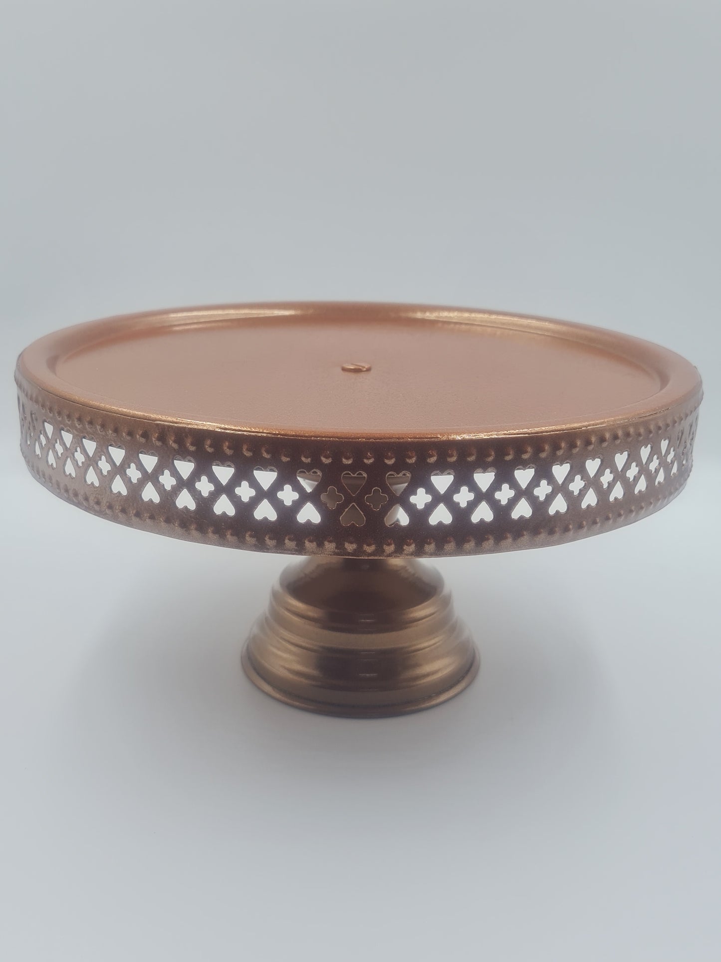 Anushka Metals Pedestal Cake Stand (9" Top Diameter x 5" Height)