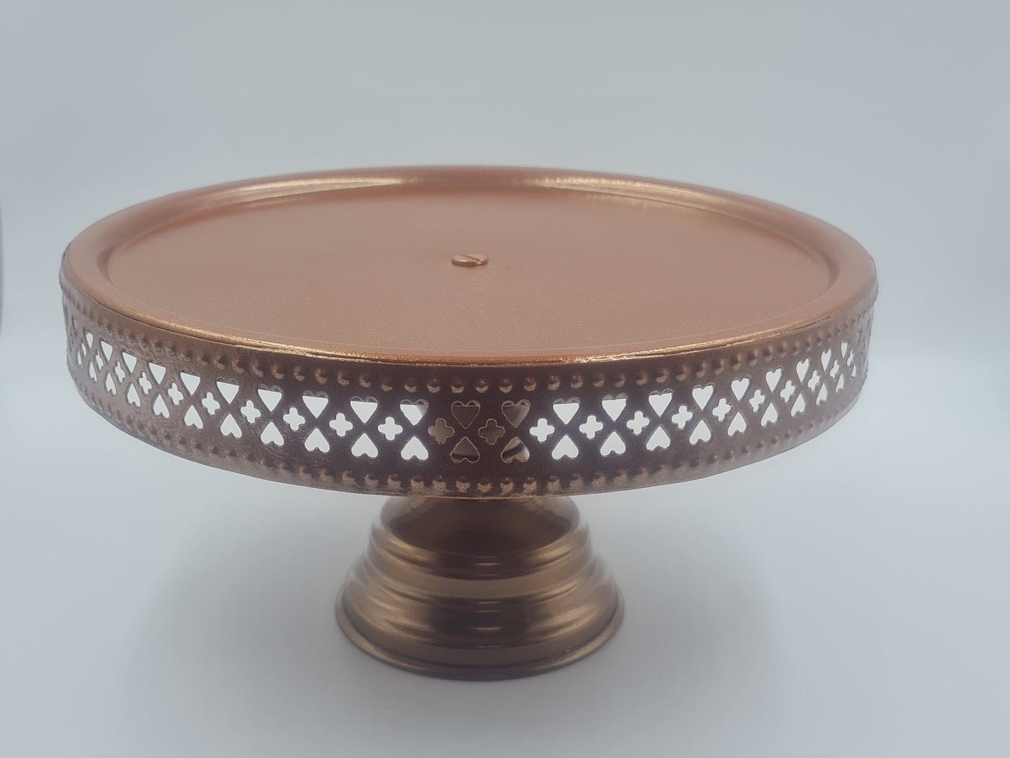 Anushka Metals Pedestal Cake Stand (9" Top Diameter x 5" Height)