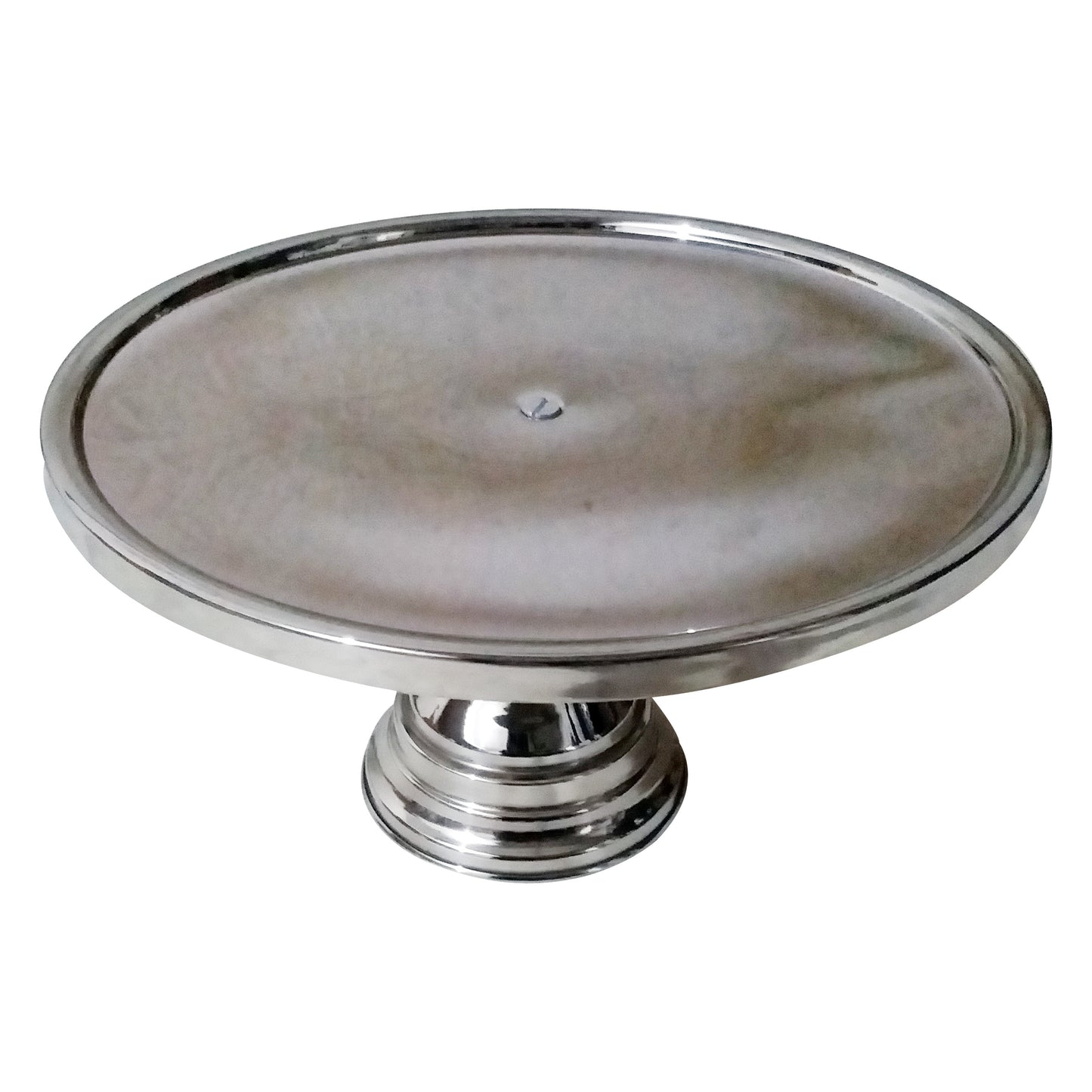 Anushka Metals Pedestal Cake Stand (9" Top Diameter x 5" Height)