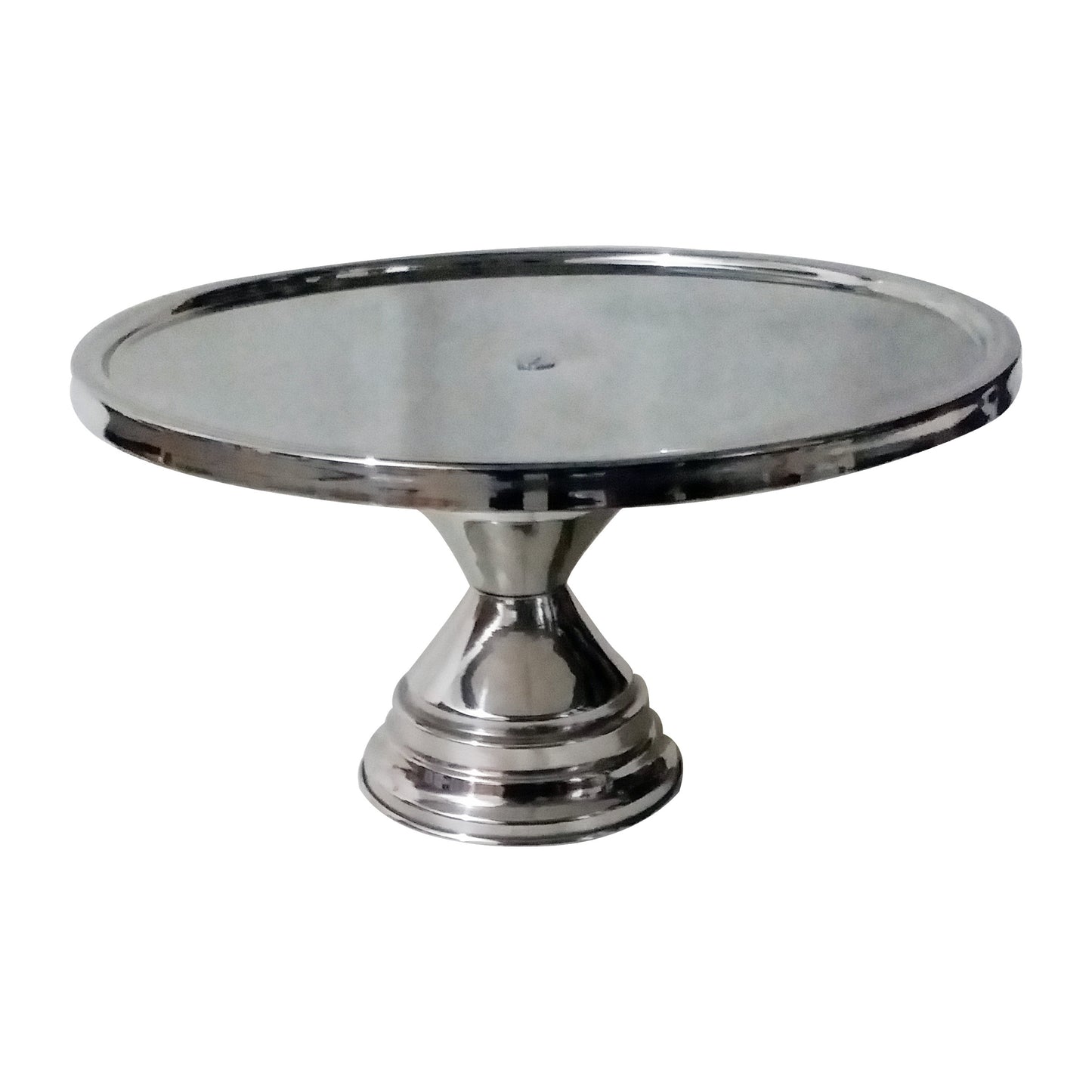 Anushka Metals Pedestal Cake Stand (9" Top Diameter x 5" Height)