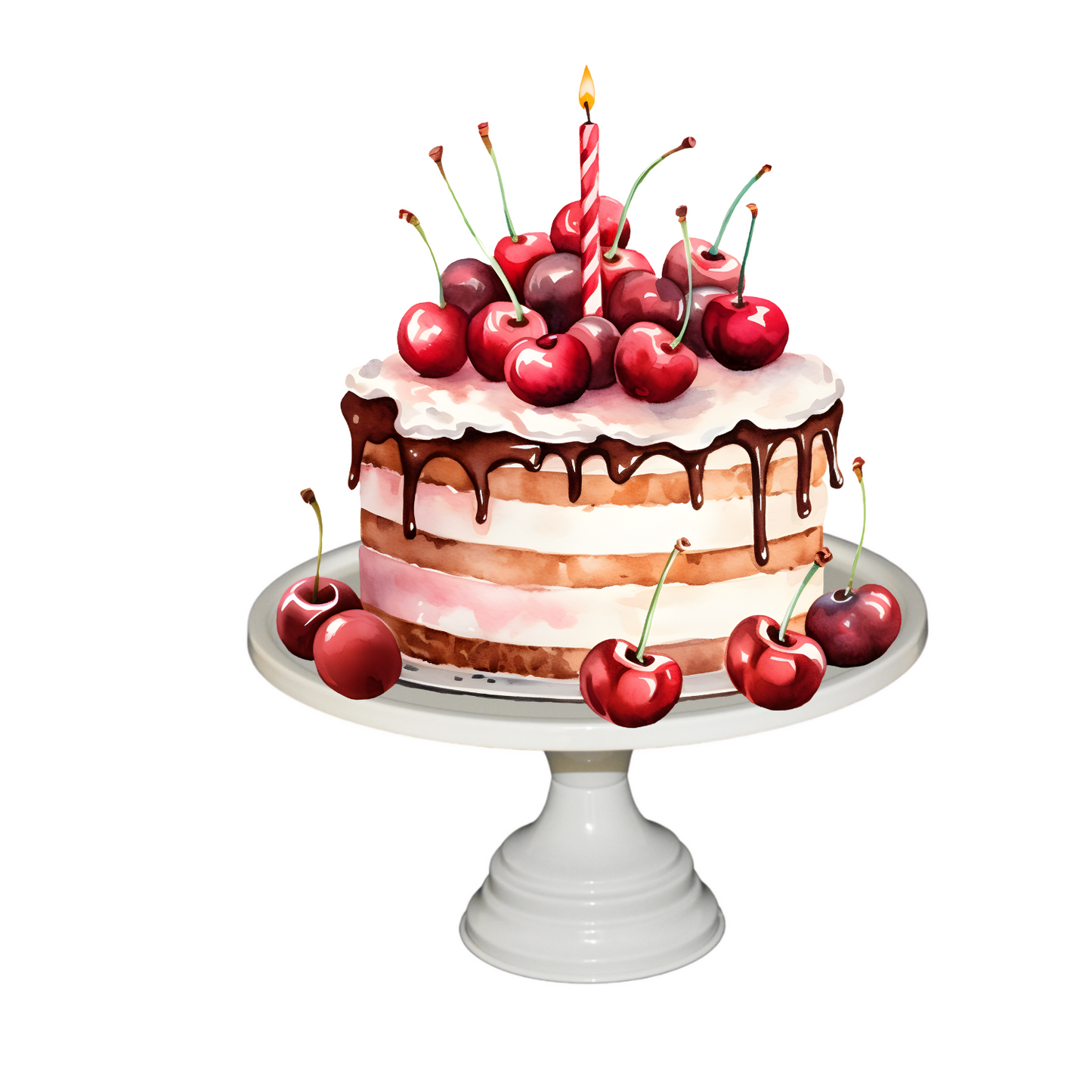 Anushka Metals Pedestal Cake Stand (9" Top Diameter x 5" Height)