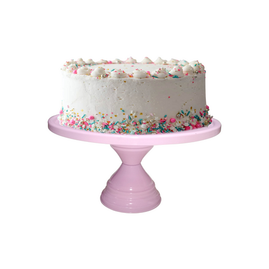 Anushka Metals Pedestal Cake Stand (11" Top Diameter x 5.5" Height)