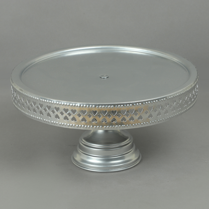 Anushka Metals Pedestal Cake Stand (9" Top Diameter x 5" Height)