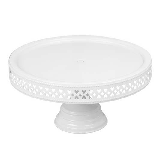 Anushka Metals Pedestal Cake Stand (11" Top Diameter x 5.5" Height)