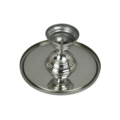 Anushka Metals Pedestal Cake Stand (9" Top Diameter x 5" Height)